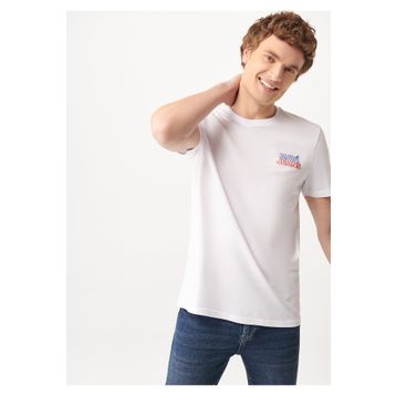 Mavi 066841-34637 Mavi Jeans Baskılı Mor Erkek T-Shirt