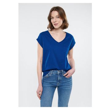 Mavi 1600961-30808 Lacivert Cepli Basic Kadın T-shirt