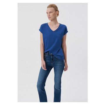 Mavi 1600961-30808 Lacivert Cepli Basic Kadın T-shirt