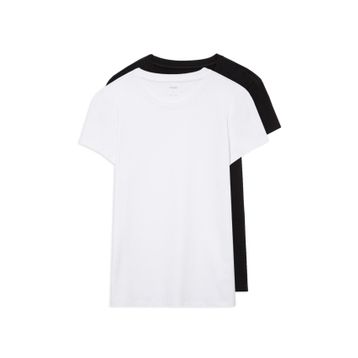 Mavi 1611368-620 2'li Bisiklet Yaka Basic Kadın T-shirt