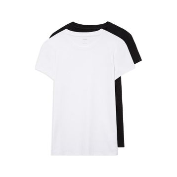 Mavi 1611368-620 2'li Bisiklet Yaka Basic Kadın T-shirt