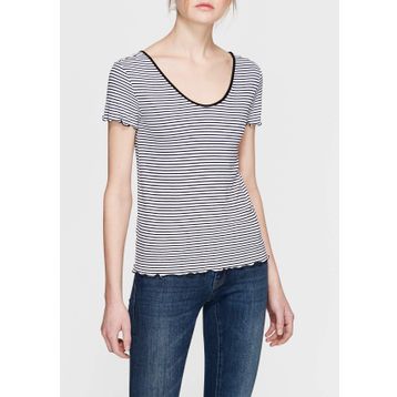 Mavi 162767-900 Kadın Siyah Basic T-shirt