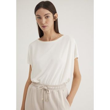 Mavi 167245-25705 Kırık Beyaz Lux Touch Kadın T-shirt