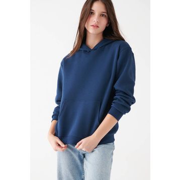 Mavi 167299-70488 Kadın Kapüşonlu Lacivert Basic Sweatshirt