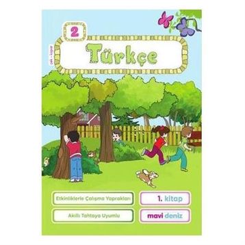 Mavi Deniz Yayınları 2. Sınıf Türkçe 1. Kitap-
