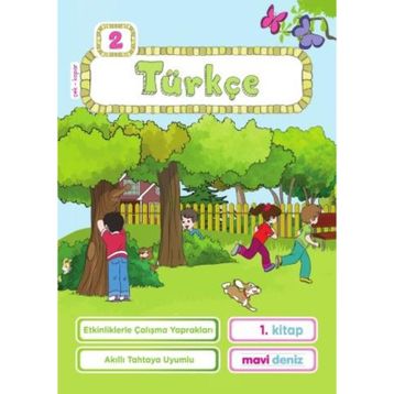 Mavi Deniz Yayınları 2. Sınıf Türkçe 1. Kitap-