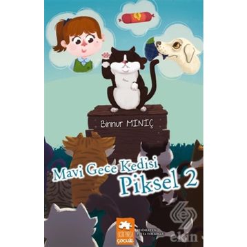 Mavi Gece Kedisi Piksel 2 - Binnur Miniç