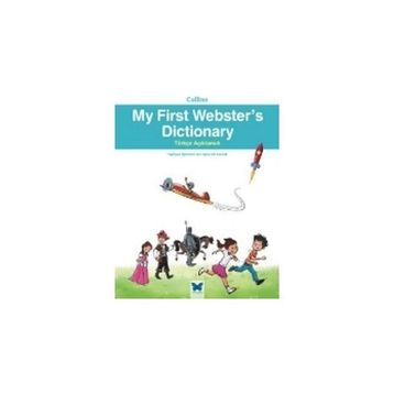 Mavi Kelebek Yayınları Collins My First Webster's Dictionary - Türkçe Açıklamalı