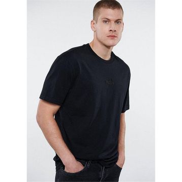 Mavi M0610100-900 Bisiklet Yaka Baskılı Siyah Erkek T-Shirt