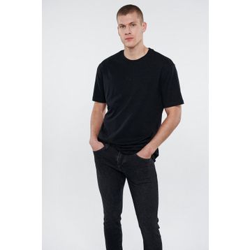 Mavi M0610100-900 Bisiklet Yaka Baskılı Siyah Erkek T-Shirt