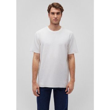 Mavi M0610277-70054 Bisiklet Yaka Normal Kalıp Düz Beyaz Erkek T-Shirt