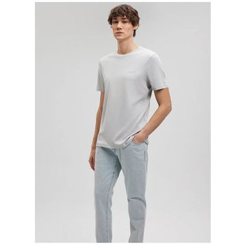 Mavi M0610360-70075 Logo Baskılı Gri Erkek T-shirt