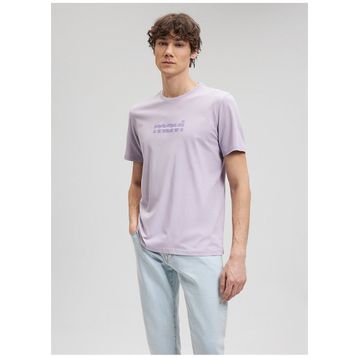 Mavi M0610943-70544 Lavender Aura Regular Mavi Baskılı Erkek T-shirt