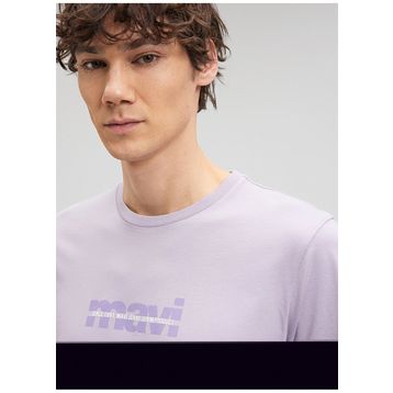 Mavi M0610943-70544 Lavender Aura Regular Mavi Baskılı Erkek T-shirt