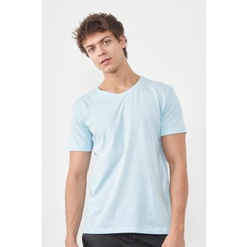 Mavi M0610943-70544 Lavender Aura Regular Mavi Baskılı Erkek T-shirt