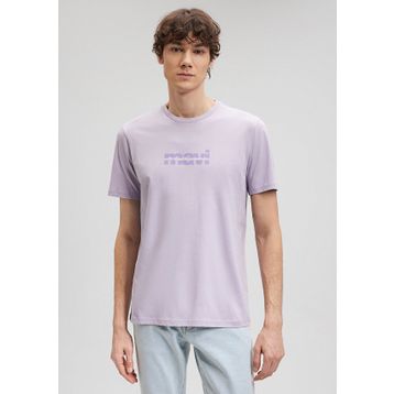 Mavi M0610943-70544 Lavender Aura Regular Mavi Baskılı Erkek T-shirt