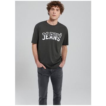 Mavi M0612008-70090 Düz Yaka Düz Koyu Gri Erkek T-Shirt