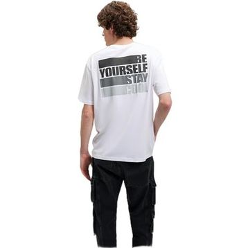 Mavi M0612111-620 Beyaz Loose Be Yourself Erkek T-shirt