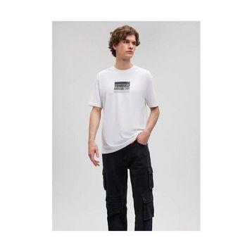 Mavi M0612111-620 Beyaz Loose Be Yourself Erkek T-shirt