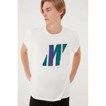 Mavi M066255-30701 Kırık Beyaz Erkek T-Shirt