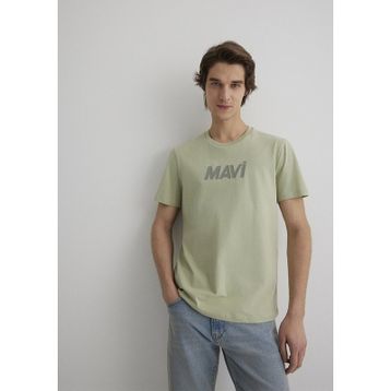 Mavi M066846-85873 Desert Sage Slim Mavi Baskılı Erkek T-shirt
