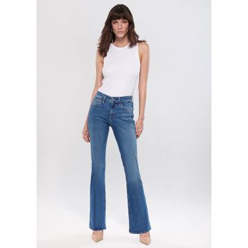 Mavi M1013683650 Molly Mid Brushed Str Kadın İspanyol Paça Denim Pantolon