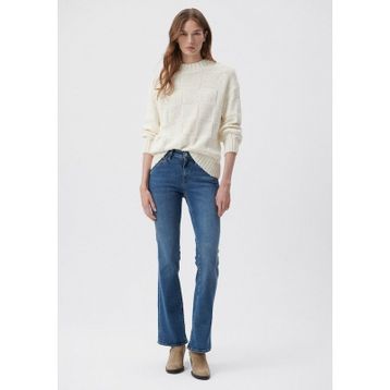 Mavi M1013683650 Molly Mid Brushed Str Kadın İspanyol Paça Denim Pantolon