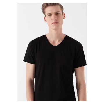 Mavi Siyah Erkek T-Shirt