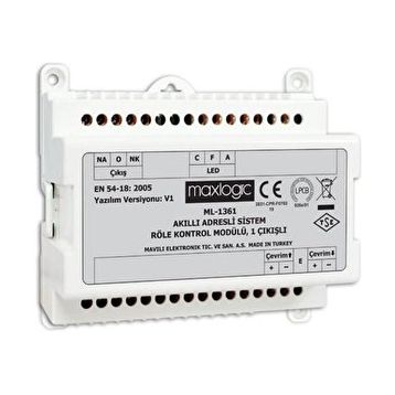Mavili ML-1361 1 Çıkış Röle Kontrol Modülü