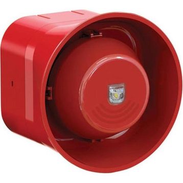 Mavili ML-2430 Kırmızı 24V DC Flaşörlü Elektronik Siren