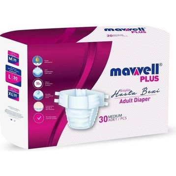 Mavvell Plus Medium 30 Adet Yetişkin Hasta Bezi