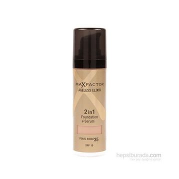 Max Factor Ageless Elixir No:35 Pearl Beige Fondöten