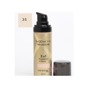 Max Factor Ageless Elixir No:35 Pearl Beige Fondöten