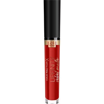 Max Factor Lipfinity Velvet Likit Mat No:025 Red Luxry 3.5 ml Ruj