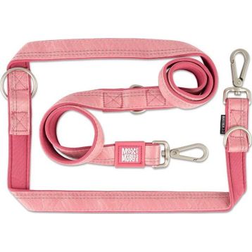 Max & Molly Matrix 2.0 Rose Small Çok Fonksiyonlu Gezdirme Köpek Kayışı