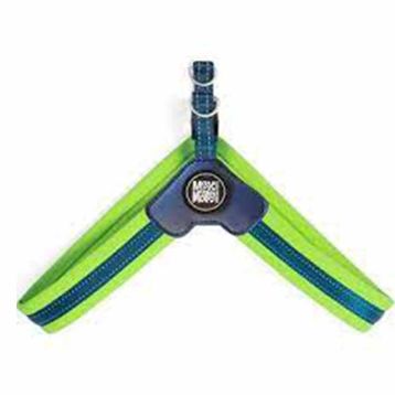 Max & Molly Q-Fit Matrix Lime Green Small Göğüs Tasması