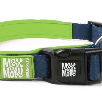 Max & Molly Smart ID Matrix Large Lime Green Boyun Tasması