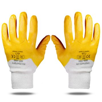 Max Safety NIT-400 Nitril Kaplama Sanayi İş Usta Eldiveni