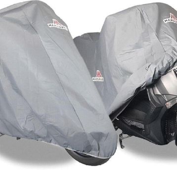 MaxDurable Sym VS 150 Gri Çantasız Motor Koruma Brandası