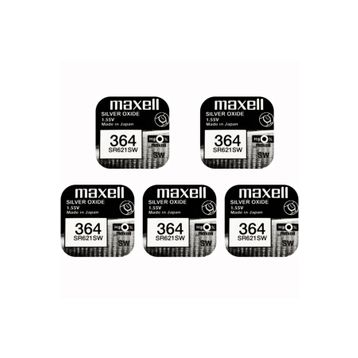 Maxell 364 SR621 SW 5' li Saat Pili