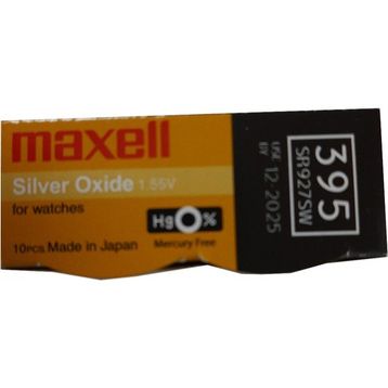 Maxell 395 SR927SW 10'lu Saat Pili
