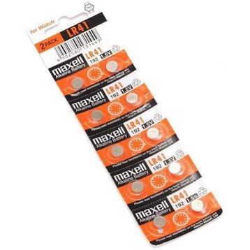 Maxell LR41 Alkaline Hafıza Pili