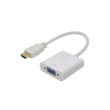 Maxgo 2094 Görüntü Projeksiyon HDMI To VGA Kablo Çevirici Dönüştürücü Adaptör