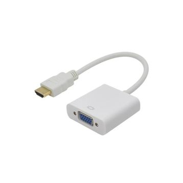 Maxgo 2094 Görüntü Projeksiyon HDMI To VGA Kablo Çevirici Dönüştürücü Adaptör