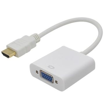 Maxgo 2094 Görüntü Projeksiyon HDMI To VGA Kablo Çevirici Dönüştürücü Adaptör