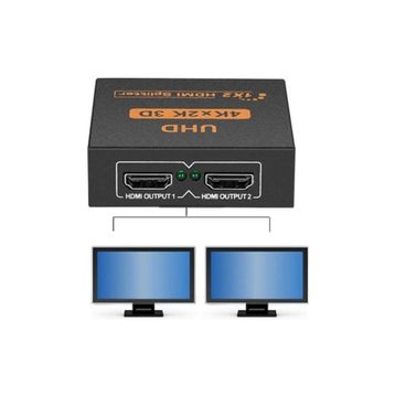 Maxgo 2123 2 Port HDMI Çoklayıcı 4K Çoğaltıcı 2160P 1 Giriş 2 Çıkış Splitter Switch
