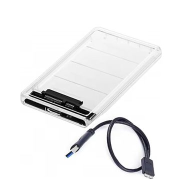Maxgo 2135 2.5 inç Şeffaf 3.0 Sata HDD Kutusu