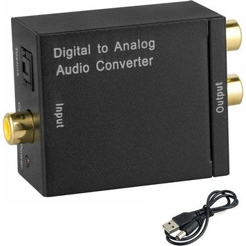Maxgo Dijital Optik To Analog Çevirici Çevirici 2136 Tos Ses Dönüştürücü