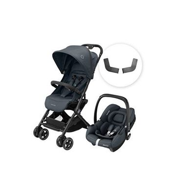 Maxi-Cosi Lara 2-CabrioFix I-Size Ultra Kompakt Kabin Boy Seyahat Sistem Essential Graphite Bebek Arabası