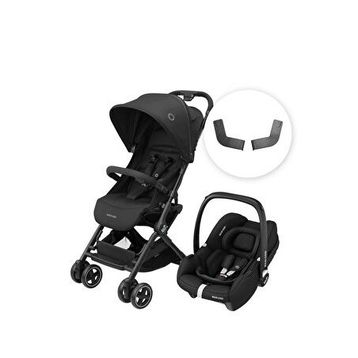 Maxi-Cosi Lara 2 Cabriofix Ultra Kompakt Seyahat Sistem Siyah Bebek Arabası